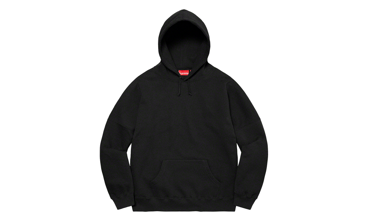 Beaded Hooded Sweatshirt "SS22 Black" SU1021