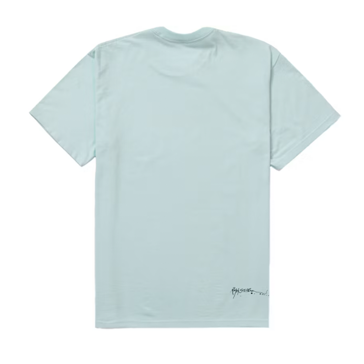 Supreme Ralph Steadman Box Logo Tee Pale Blue