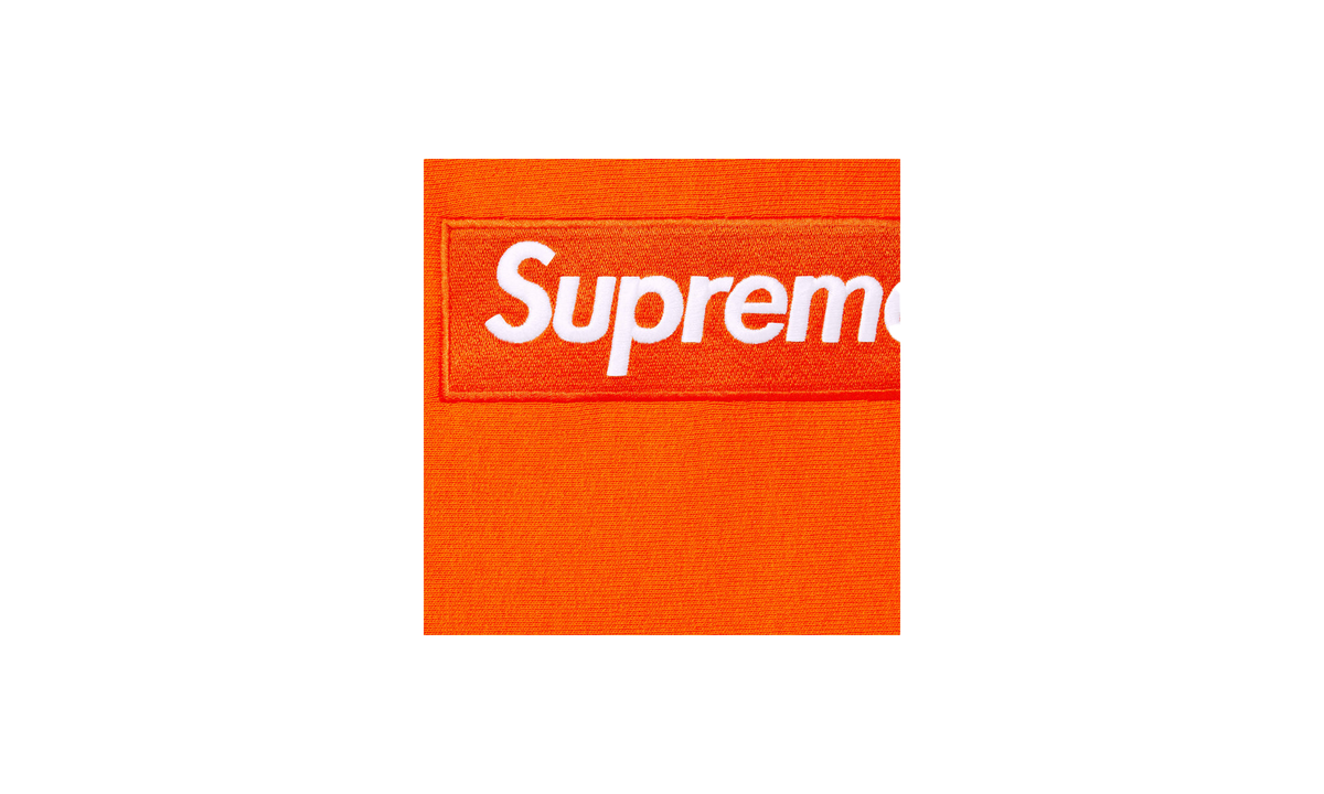 Box Logo Hooded Sweatshirt "FW24 Dark Orange" SU929