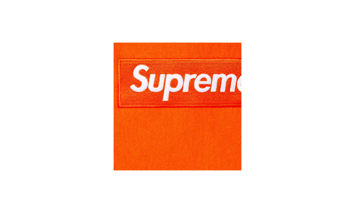 Box Logo Hooded Sweatshirt "FW24 Dark Orange" SU929