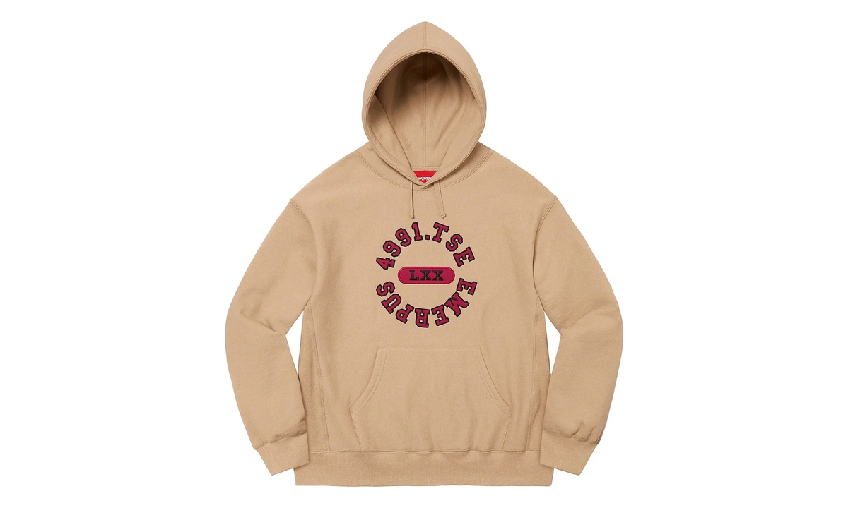 Reverse Hooded Sweatshirt "SS23 - Brown" SU26679