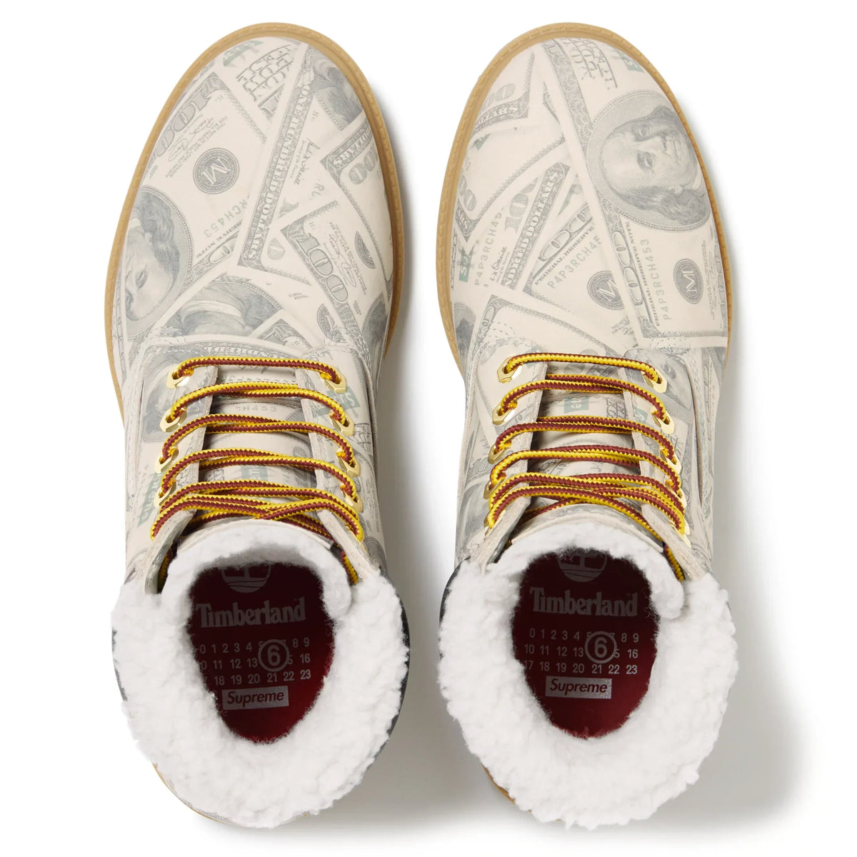 Supreme®/MM6 Maison Margiela Timberland® Money 6" Premium Waterproof Boot Multicolor
