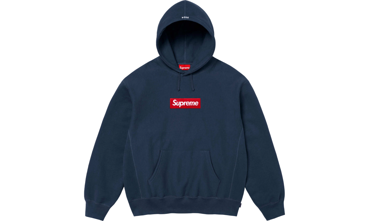 Box Logo Hooded Sweatshirt "FW24 Navy" SU928