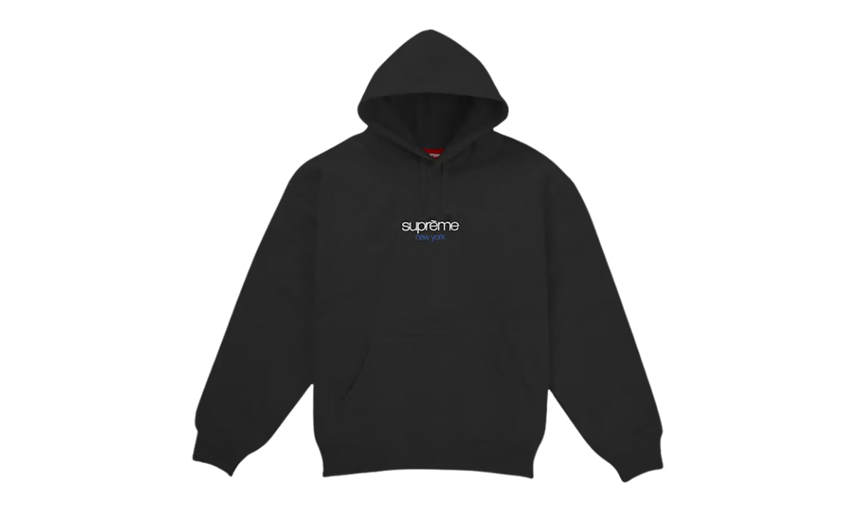 Classic Logo New York Shop Hooded Sweatshirt "Black" SU26353