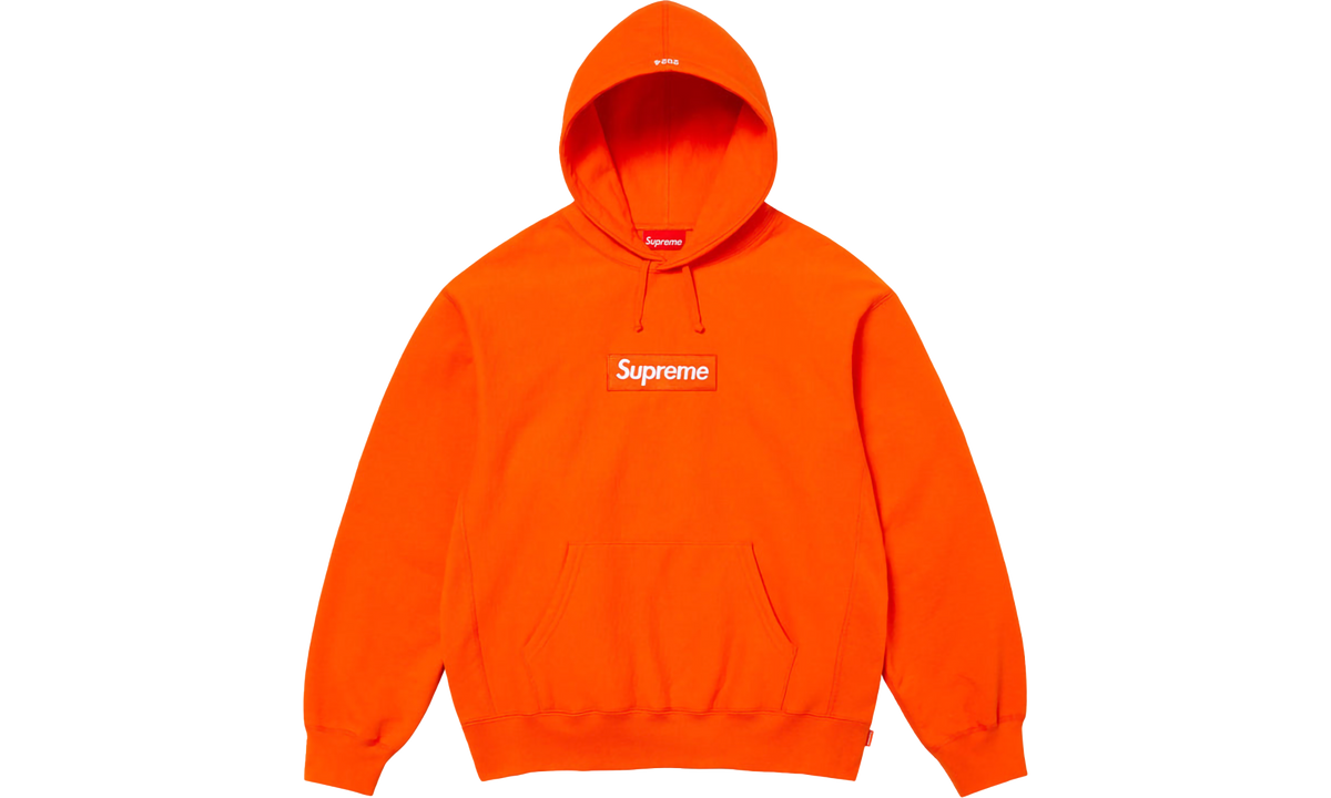 Box Logo Hooded Sweatshirt "FW24 Dark Orange" SU929