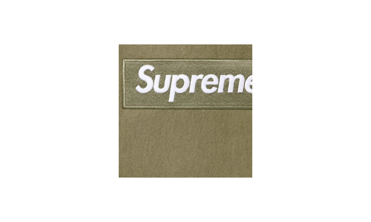 Box Logo Hooded Sweatshirt "FW25 - Light Olive" SU26708
