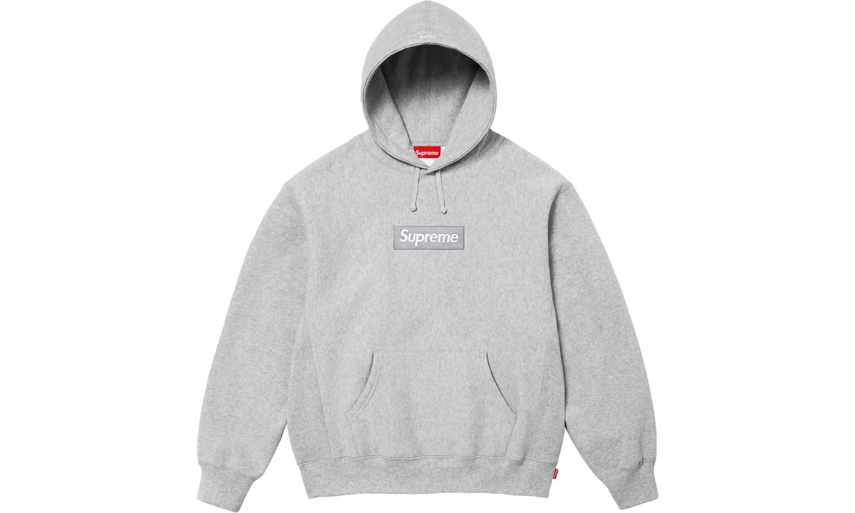 Box Logo Hooded Sweatshirt "FW24 Heather Grey" SU927