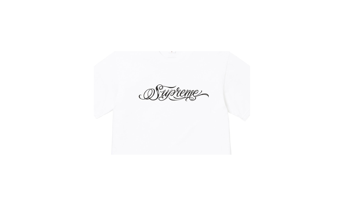 Script Tee "FW24 - White" SU26093