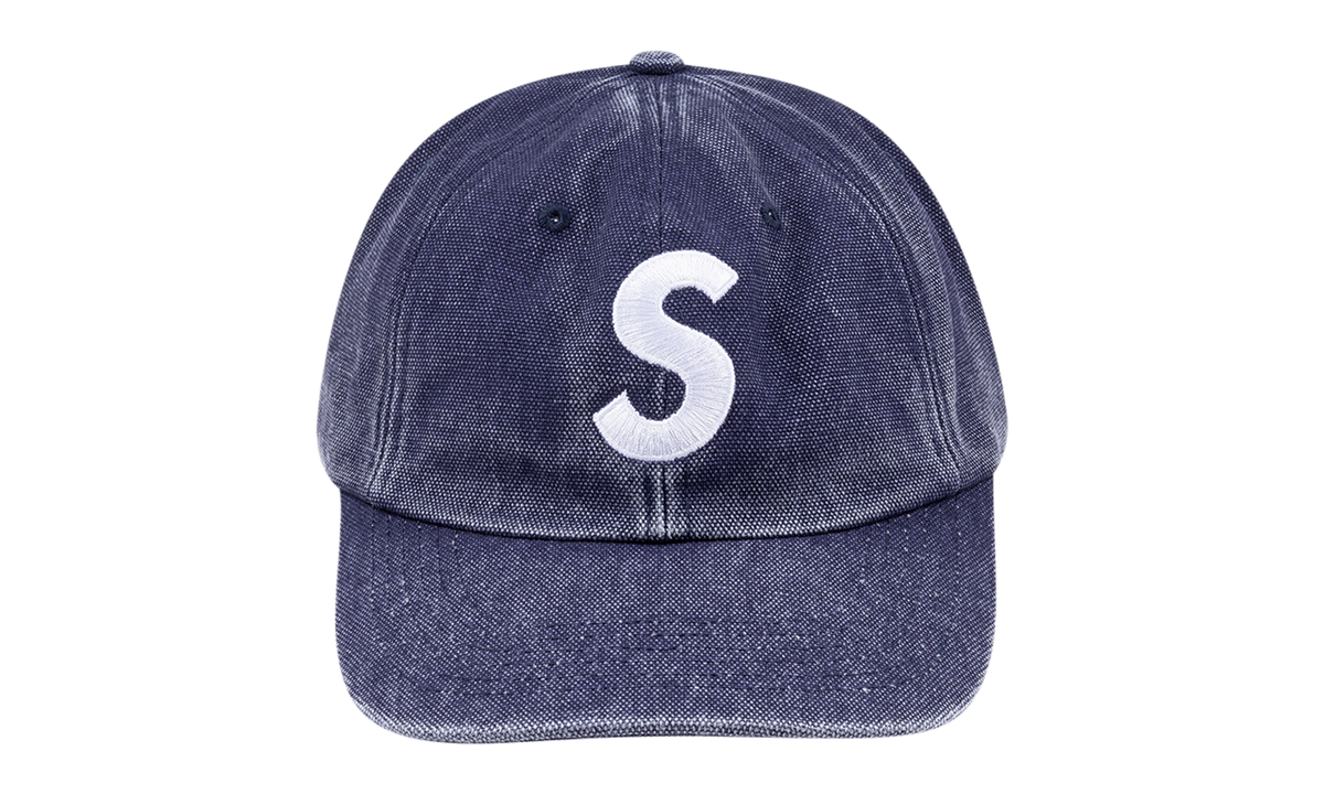 Supreme Pigment S Logo 6-Panel "FW24 - Navy" SU542