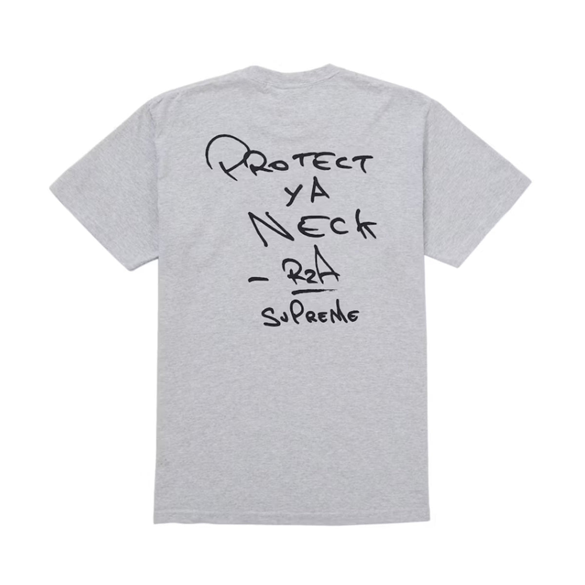 Supreme Wu-Tang Clan RZA Tee Ash Grey